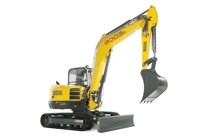 Pásové rypadlo Wacker Neuson 8 t